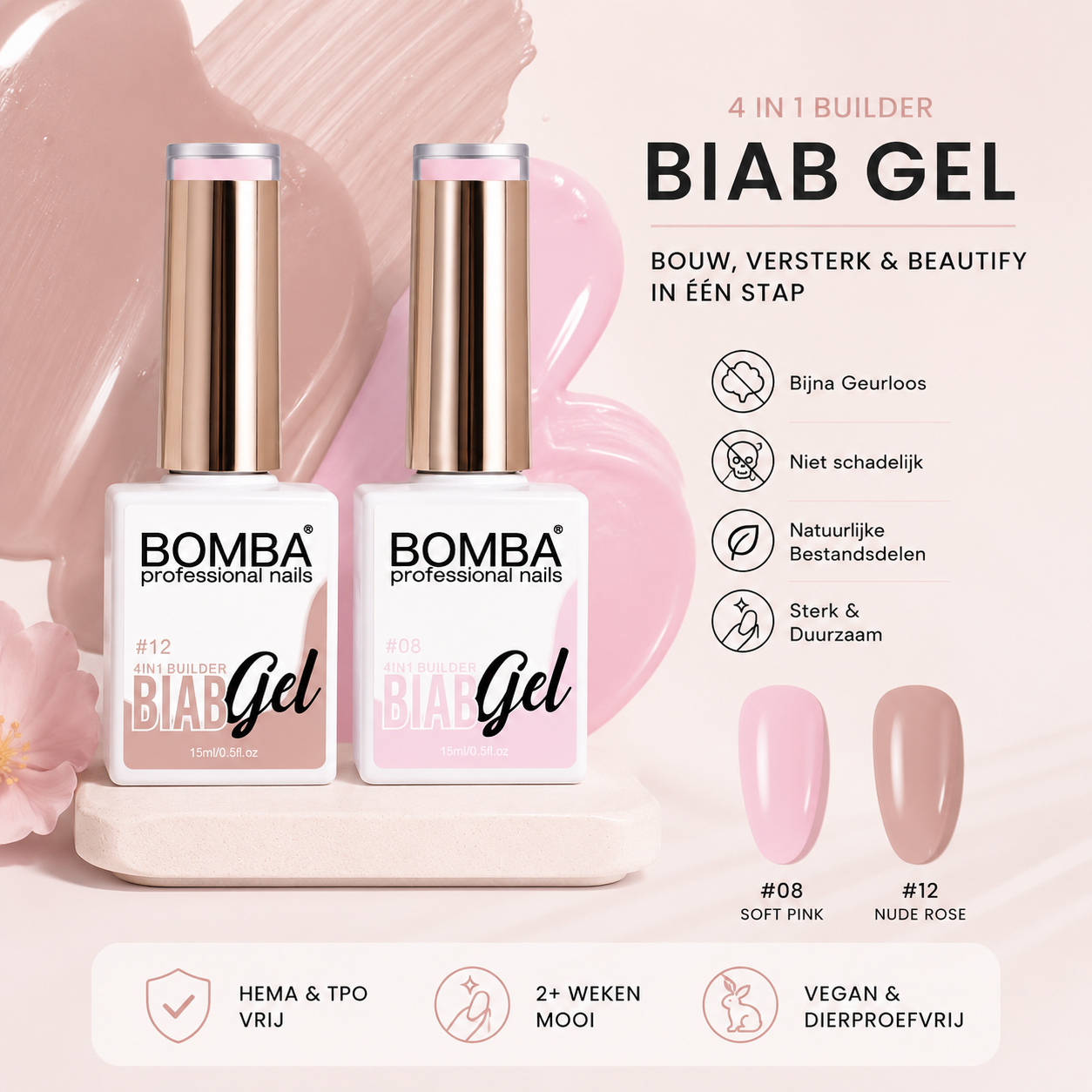 BOMBA BIAB Starter Kit – Natural Blush Edition