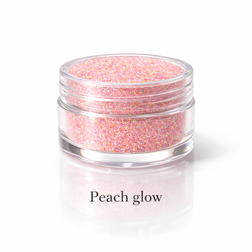 Peach glow - Glitter powder
