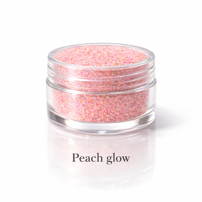 Peach glow - Glitter powder