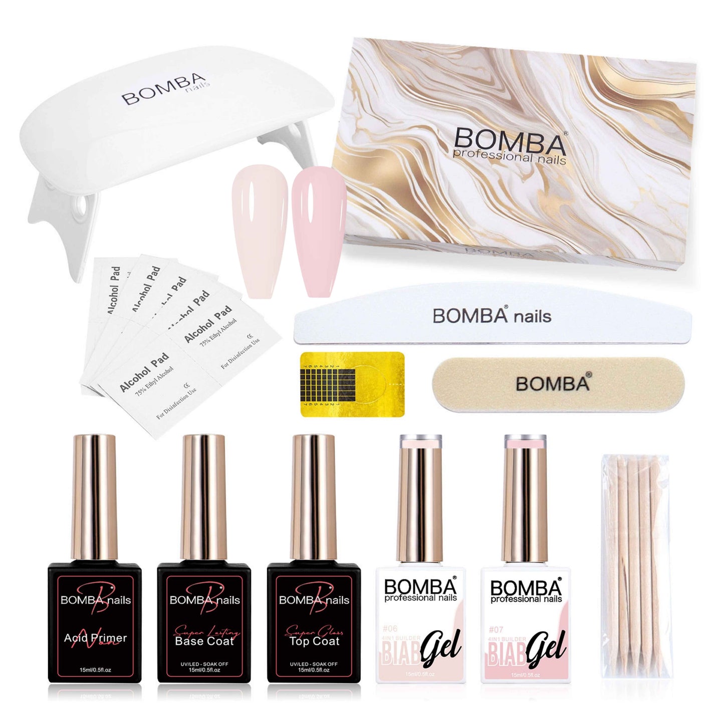 BOMBA BIAB Starter Kit – Soft Nude Edition