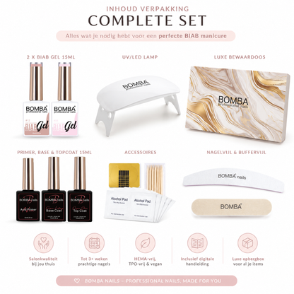 BOMBA BIAB Starter Kit – Blush Rose Edition