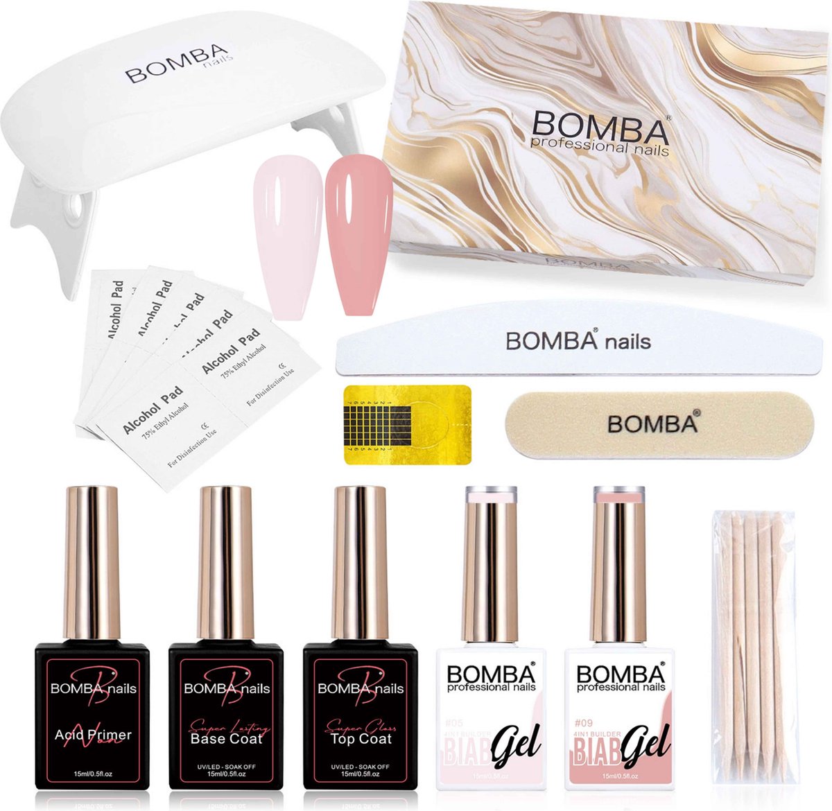 BOMBA BIAB Starter Kit – Blush Rose Edition